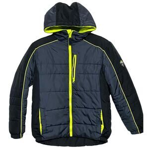 Protection System Winter Coat Zip Hoodie Jacket Boys Kids 10/12 Cold Weather